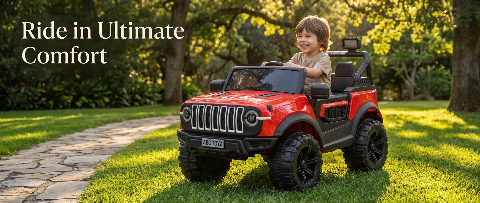 ABC Toyz Premium Big Wheeler in a desert scene