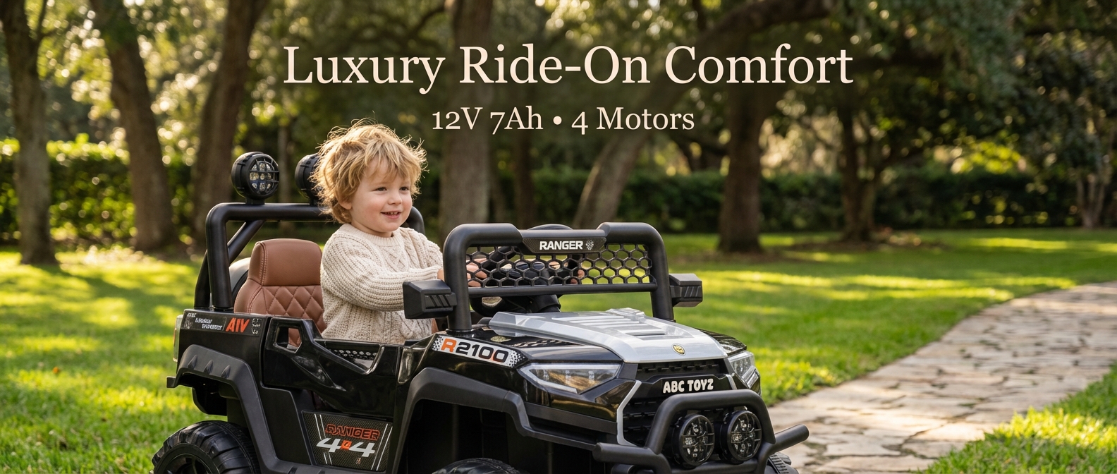 ABC Toyz Ranger R2100 dashboard and controls