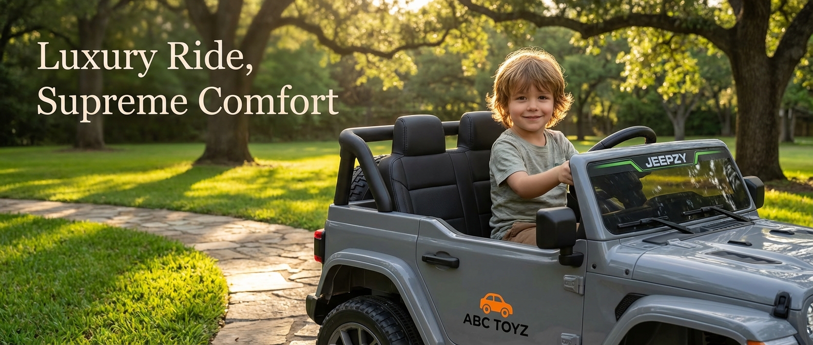 ABC Toyz Premium Jeepzy Performance Features