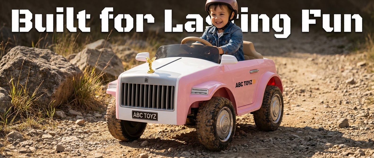 ABC Toyz Ride-On Car Interior