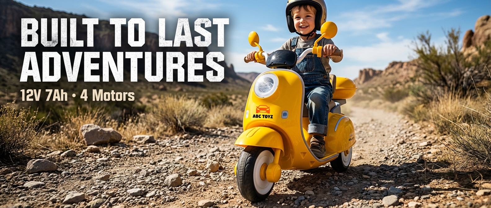 ABC Toyz Vespa Scooty Comfort