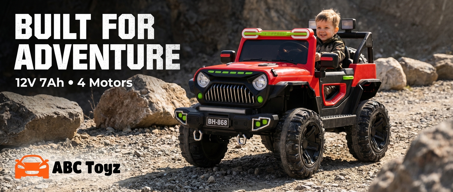 ABC Toyz Ride-On Jeep