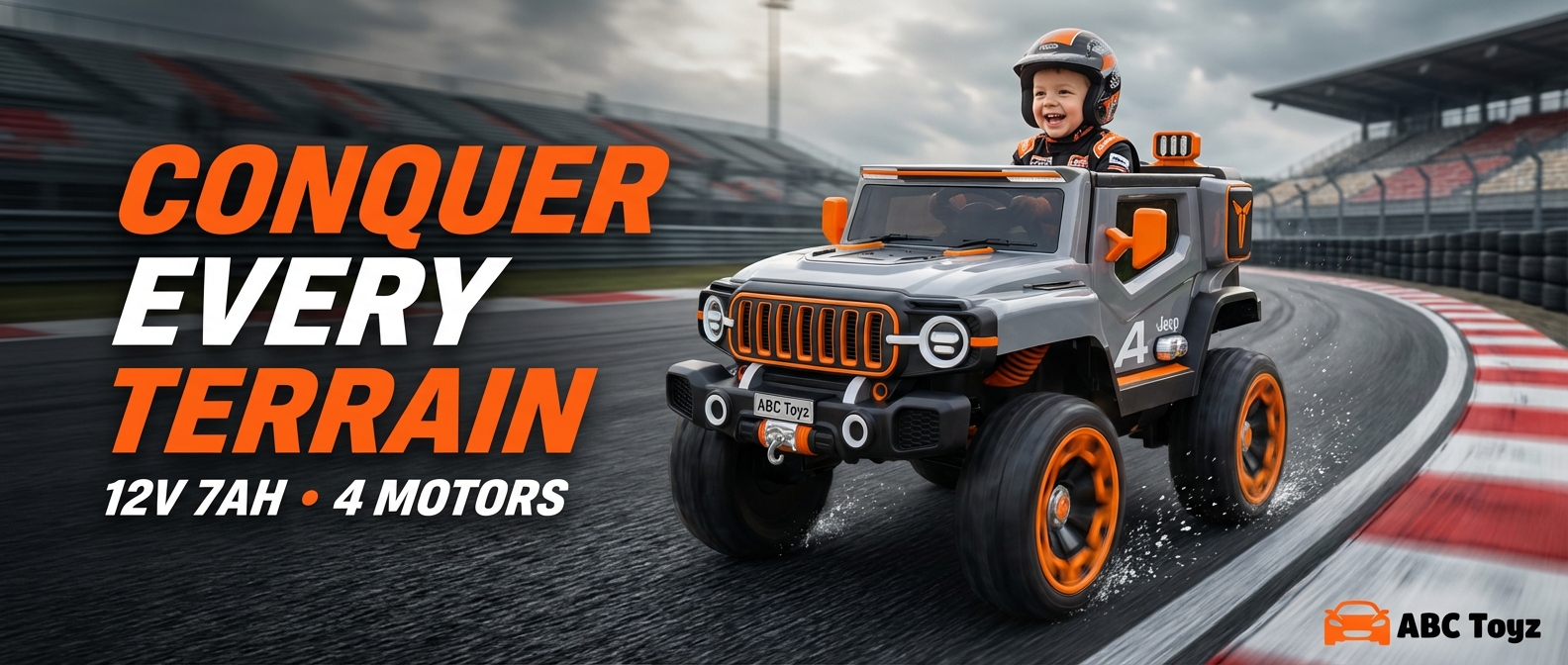 ABC Toyz Maverick 4x4 in action