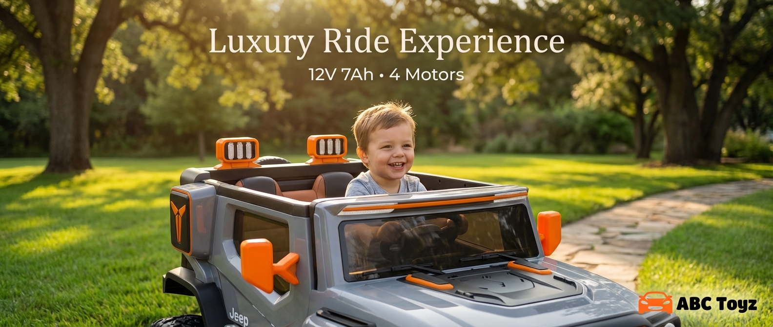 ABC Toyz Maverick 4x4 interior details