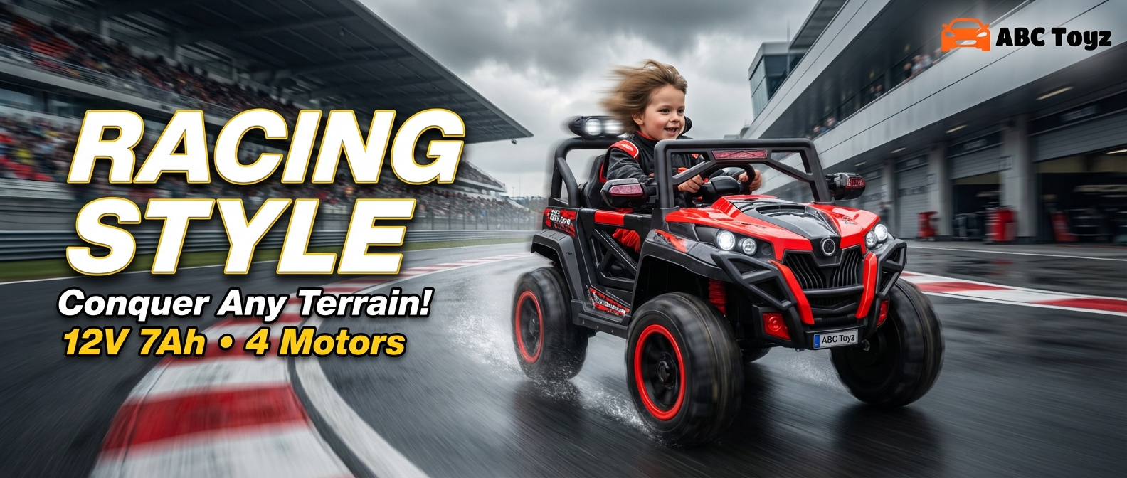 ABC Toyz Monster 4x4 Ride-On Jeep